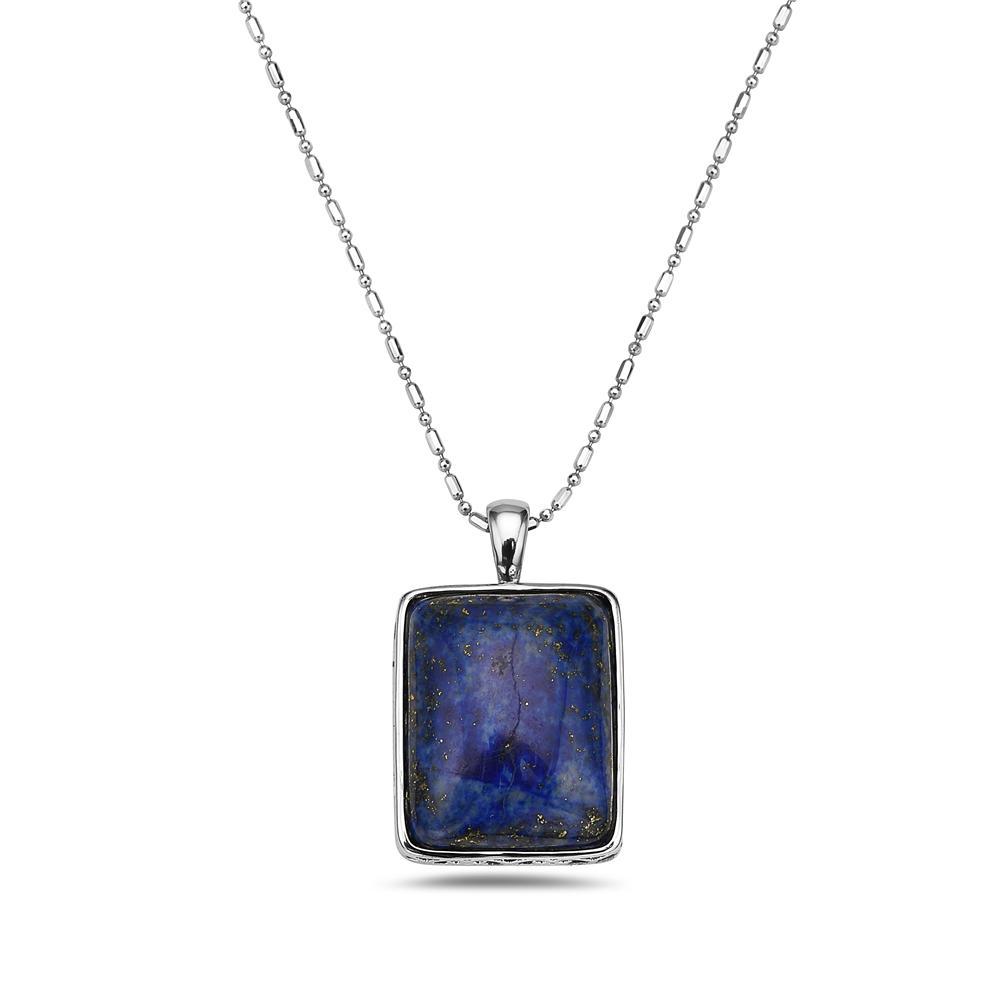 Pave Topaz Lock Pendant – STONE AND STRAND