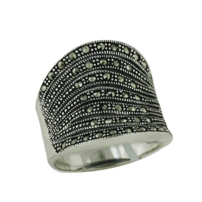 MS Ring Concave Slight Open Wave Design