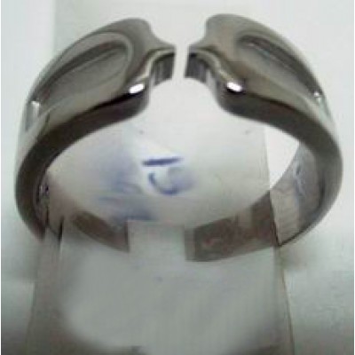 Sterling Silver Ring Open Points Band