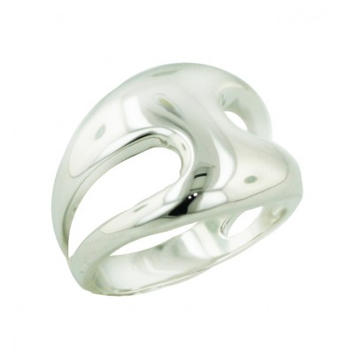 Sterling Silver Ring Plain Smooth