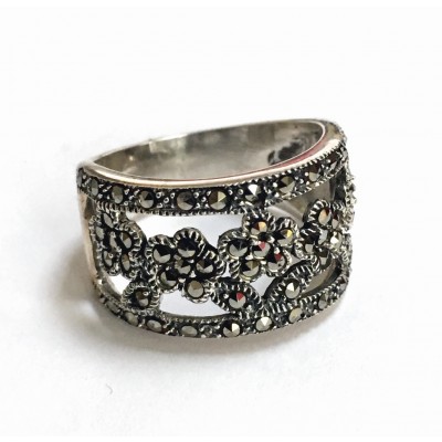 MS RING BAND 5 FLOWERS CUTOUT