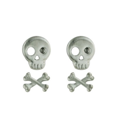 Brass Earg 2 Sets Skull/ Bones Rh Plate