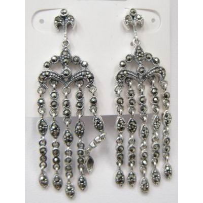 Sterling Silver Earring Chandelier