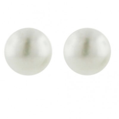 Sterling Silver Earring 7mm Fresh Water Pearl Stud