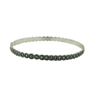 Marcasite Bangle 5mm Band Width