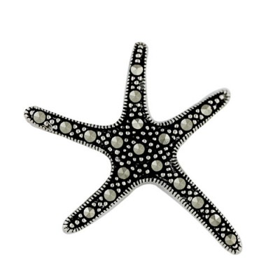 Marcasite Pendant Small Starfish