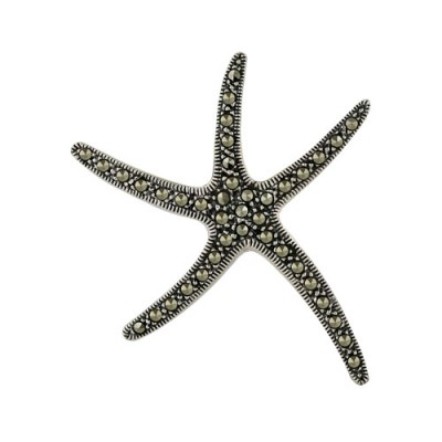 Marcasite Pendant Large Starfish