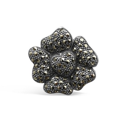 MARCASITE PENDANT FLOWERS (SLIDER)