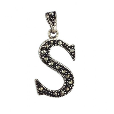 Marcasite Pendant Ltr S