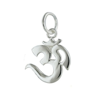 Sterling Silver Pdnt13.4-15mm Aum with Jump Ring
