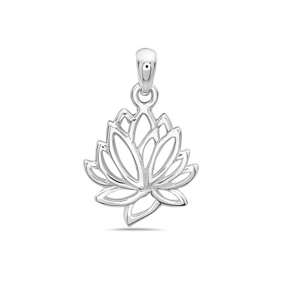 STERLING SILVER PENDANT LOTUS
