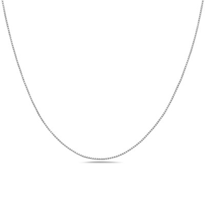 Sterling Silver Chain Box 015 24 Inches