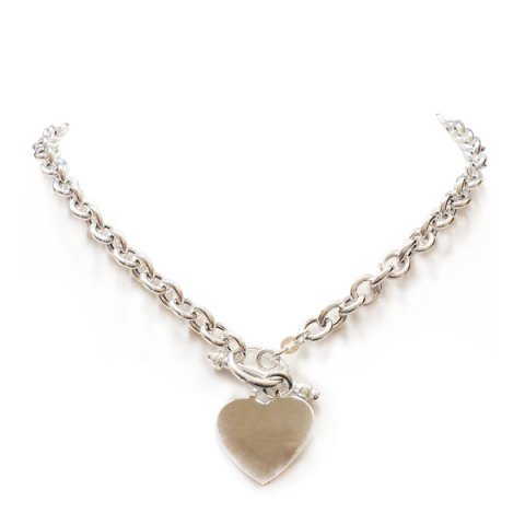Sterling Silver Necklace Rolo Thick 