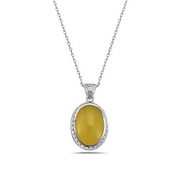 Anastasia Golden Carnelian Necklace