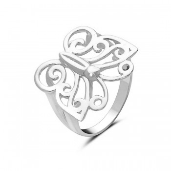 Sterling Silver Ring Butterfly
