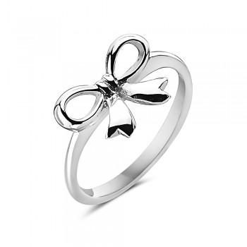 Sterling Silver RING BOW