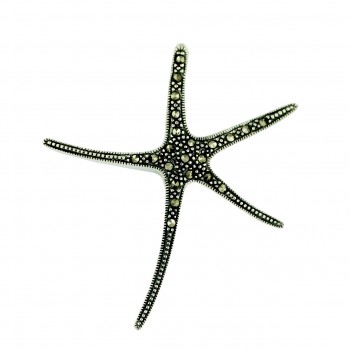 Marcasite Pendant Starfish