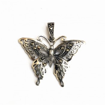 MS PENDANT BUTTERFLY FILIGREE